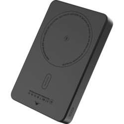 Батарея універсальна ColorWay 10 000 mAh PD/22.5W, 15W MagSafe Black (CW-PB100LPA1BK-WPDD)