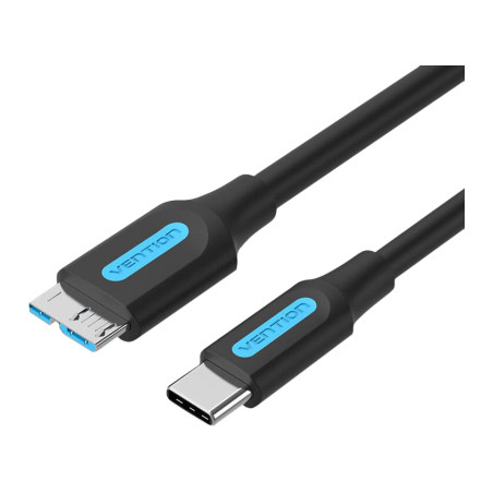 Дата кабель USB-C to Micro BM 0.5m 2A Vention (CQABD)