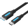 Дата кабель USB-C to Micro BM 0.5m 2A Vention (CQABD)