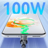 Дата кабель USB 2.0 AM to Lightning + Micro 5P + USB-C 1.2m 100W Essager (EXCMTL-JJ01-P)