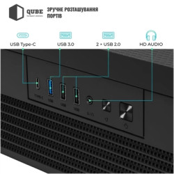 Корпус для ПК Qube FORT_GBNU3