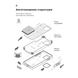Чохол до мобільного телефона Armorstandart ICON Samsung A37 5G Camera cover Black (ARM89700)