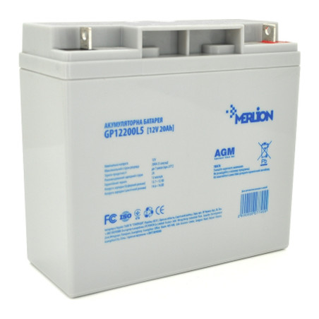 Батарея до ДБЖ Merlion GP12200L5 12V-20Ah (GP12200L5)