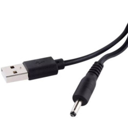 Кабель живлення USB to DC 3.5x1.35mm 5V 1.0m 1.0A Dynamode (DM-USB-DC-3.5x1.35mm)