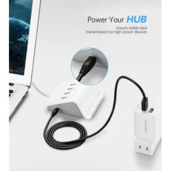 Кабель живлення USB to DC 3.5x1.35mm 5V 1.0m 1.0A Dynamode (DM-USB-DC-3.5x1.35mm)