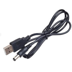 Кабель живлення USB to DC 5.5x2.1mm 5V 1.0m Dynamode (DM-USB-DC-5.5x2.1mm)