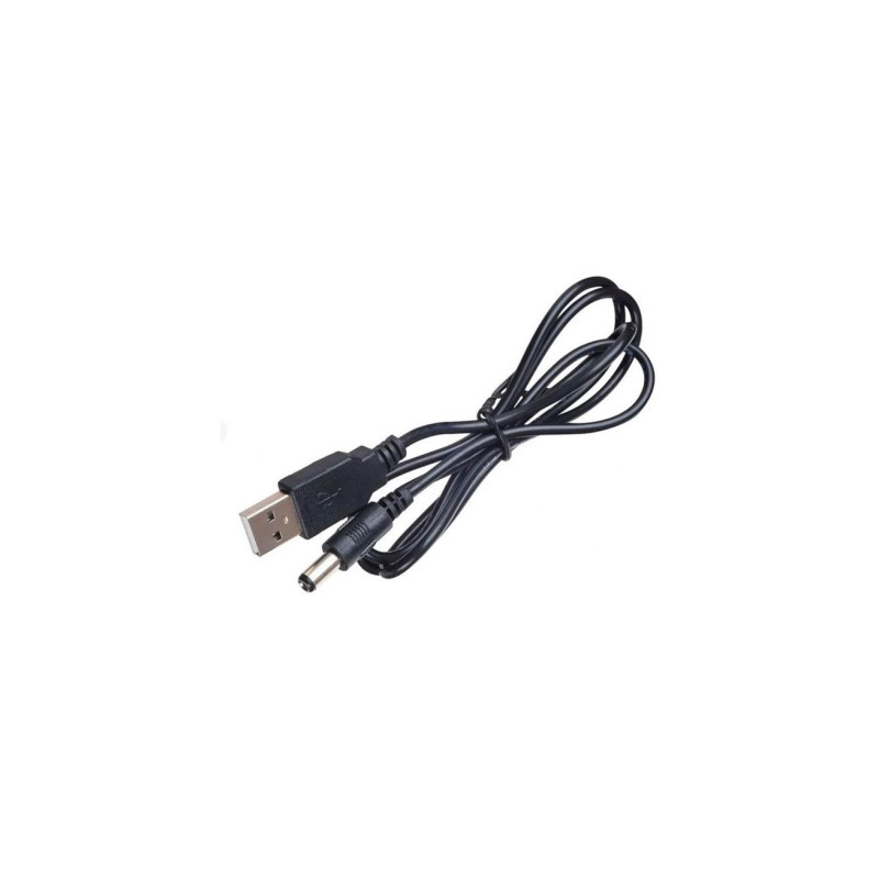 Кабель живлення USB to DC 5.5x2.1mm 5V 1.0m Dynamode (DM-USB-DC-5.5x2.1mm)