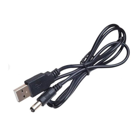 Кабель живлення USB to DC 5.5x2.1mm 5V 1.0m Dynamode (DM-USB-DC-5.5x2.1mm)