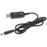 Кабель живлення USB to DC 5.5x2.1mm 12V 1.0m Dynamode (DM-USB-DC-5.5x2.1-12V)