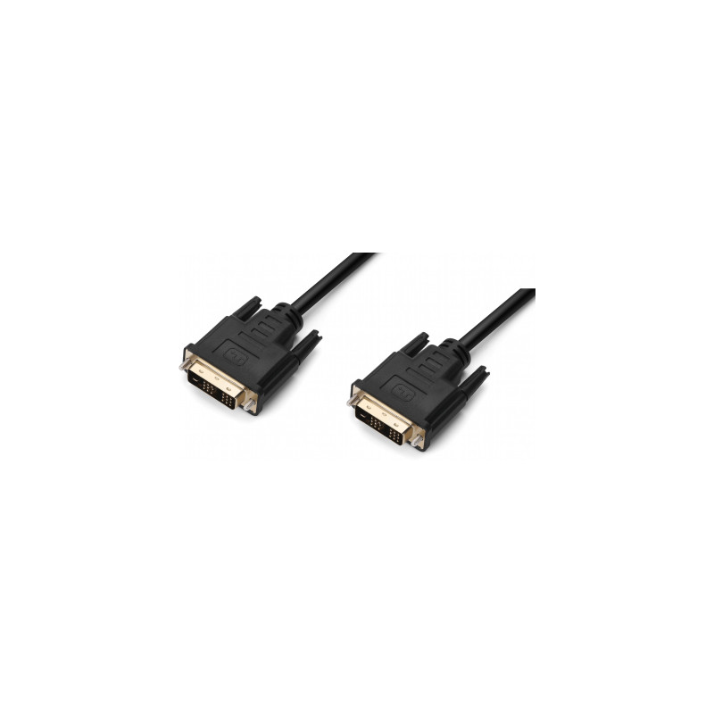 Кабель мультимедійний DVI M to DVI M 3.0m 18+1pin Prologix (PR-DVI-DVI-P-05-28-3m)