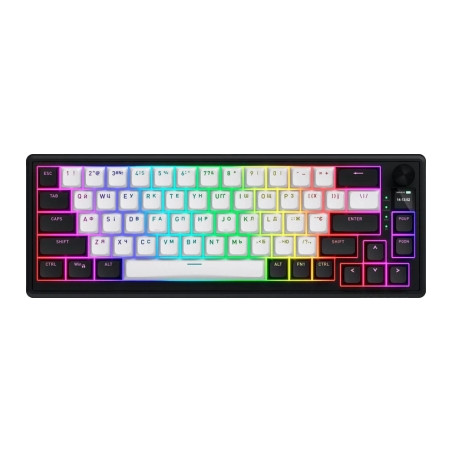 Клавіатура Hator Skyfall 65 MAG Ultima 8K Wireless/Bluetooth/USB UA Black/White (HTK3860UA)