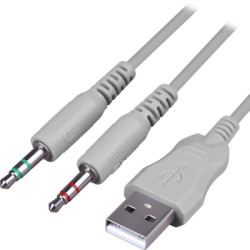 Навушники Defender Eclipse USB White (62440)