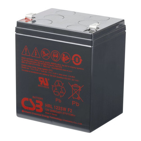 Батарея до ДБЖ CSB HRL1225WF2FR 12V 5.8Ah (HRL1225WF2)