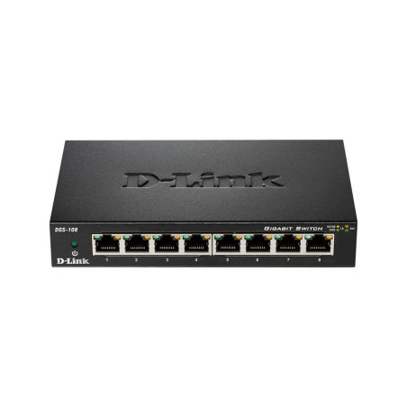 Комутатор мережевий D-Link DGS-108