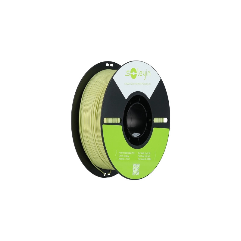 Пластик для 3D-принтера Creality Soleyin PETG 1.75мм, 1кг, green fern (3301030162)