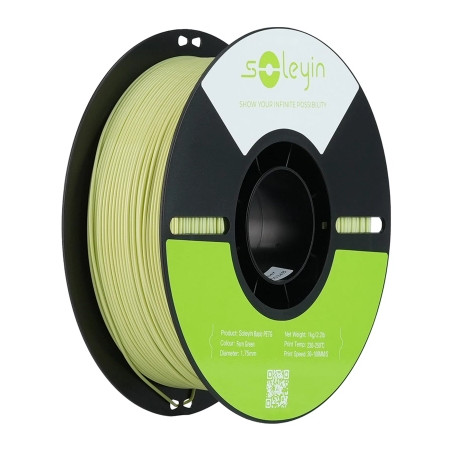 Пластик для 3D-принтера Creality Soleyin PETG 1.75мм, 1кг, green fern (3301030162)