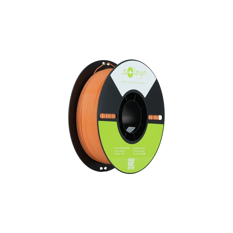 Пластик для 3D-принтера Creality Soleyin PETG 1.75мм, 1кг, yellow chamomile (3301030158)