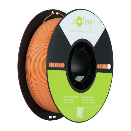 Пластик для 3D-принтера Creality Soleyin PETG 1.75мм, 1кг, yellow chamomile (3301030158)