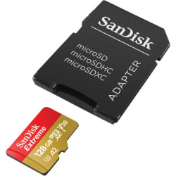 Карта пам'яті SanDisk 128GB microSD class 10 UHS-I Extreme For Action Cams and Dro (SDSQXAA-128G-GN6AA)