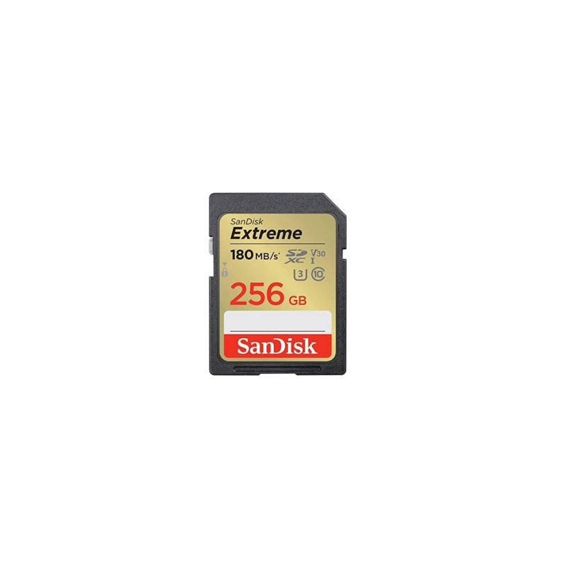 Карта пам'яті SanDisk 256GB SD class 10 UHS-I Extreme (SDSDXVV-256G-GNCIN)
