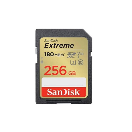 Карта пам'яті SanDisk 256GB SD class 10 UHS-I Extreme (SDSDXVV-256G-GNCIN)