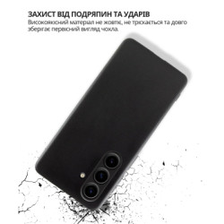 Чохол до мобільного телефона BeCover silicone Samsung Galaxy A57 5G SM-A576 Black (714857)