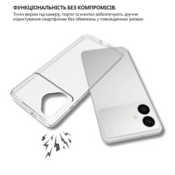 Чохол до мобільного телефона BeCover silicone Samsung Galaxy S26 Plus SM-S946 Transparent (714881)