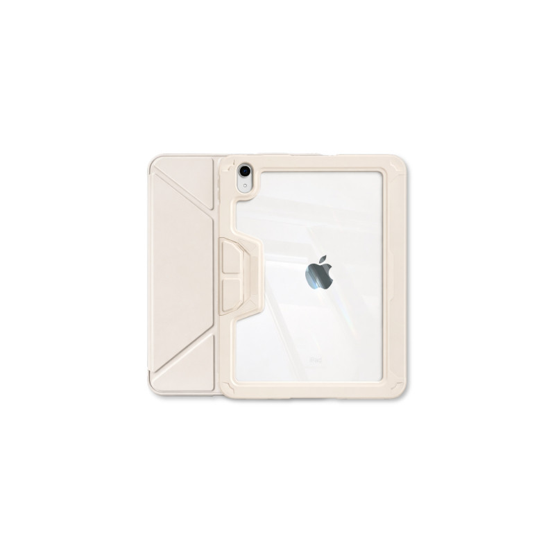 Чохол до планшета BeCover Rugged Origami Transparent Apple iPad 10.9" (2022/2024) / iPad (A16) 2025 11" Beige (714970)