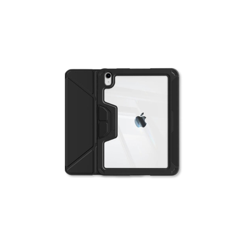 Чохол до планшета BeCover Rugged Origami Transparent Apple iPad 10.9" (2022/2024) / iPad (A16) 2025 11" Black (714966)