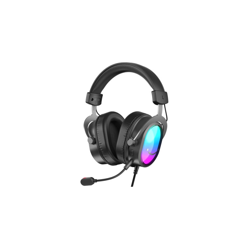 Навушники Fifine H16 7.1 RGB Black (H16)