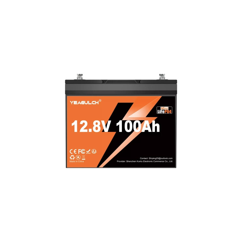 Батарея LiFePo4 YEAGULCH 12.8V - 100Ah (YEAGULCH-12,8V/100Ah)