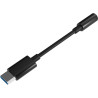Перехідник USB-C M to 3.5mm F 0.1m black Defender (63011)