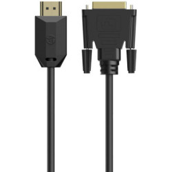 Кабель мультимедійний HDMI M to DVI M 3.0m 4K60Hz 24+1pin HP (DHC-HD05-03M)