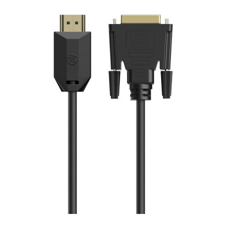 Кабель мультимедійний HDMI M to DVI M 3.0m 4K60Hz 24+1pin HP (DHC-HD05-03M)