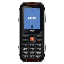 Мобільний телефон Ergo E182 Black Orange