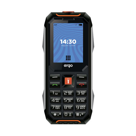 Мобільний телефон Ergo E182 Black Orange