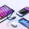 Дата кабель USB-C to Lightning 1.0m 20W black Essager (EXCTL-WL01-P)