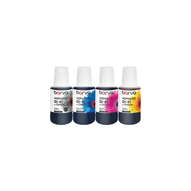 Чорнило Barva Canon GI-41 SET 4x135 мл, OneKey, pigment (CGI41-135-MP)