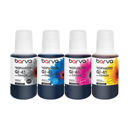 Чорнило Barva Canon GI-41 SET 4x135 мл, OneKey, pigment (CGI41-135-MP)