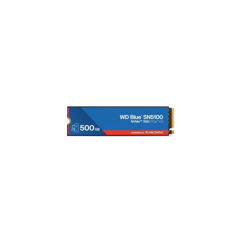 Накопичувач SSD M.2 2280 500GB BLUE SN5100 WD (WDS500G5B0E-00CPE0)