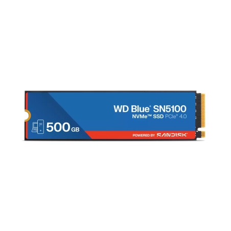 Накопичувач SSD M.2 2280 500GB BLUE SN5100 WD (WDS500G5B0E-00CPE0)