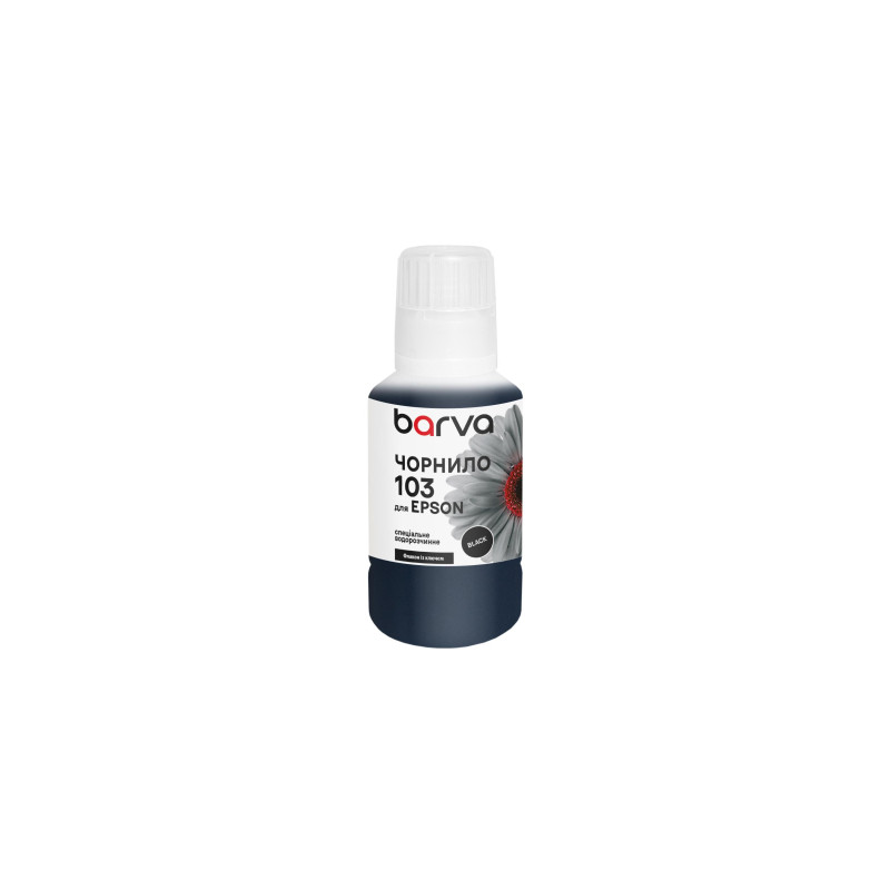 Чорнило Barva Epson 103 140 мл, OneKey, black, special (E103-695e)