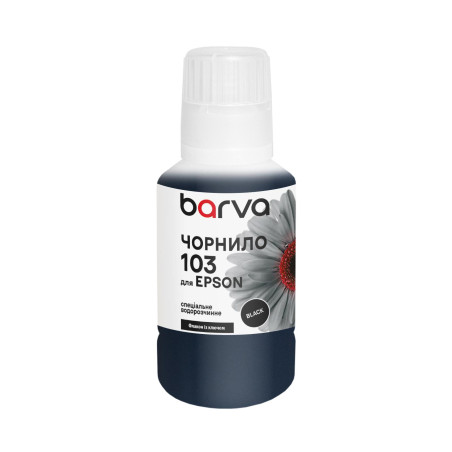 Чорнило Barva Epson 103 140 мл, OneKey, black, special (E103-695e)