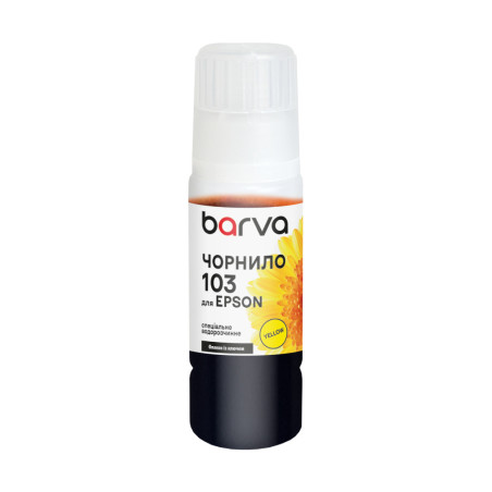 Чорнило Barva Epson 103 65 мл, OneKey, yellow, special (E103-693e)