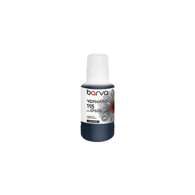 Чорнило Barva Epson 115 140 мл, special gray OneKey (E115-876e)