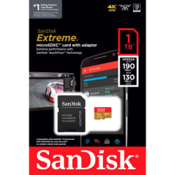 Карта пам'яті SanDisk 1TB microSD class 10 UHS-I U3 V30 Extreme (SDSQXAV-1T00-GN6MA)