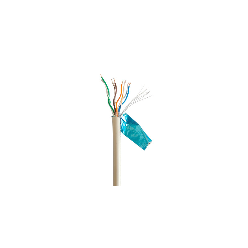 Кабель мережевий Cablexpert FTP 100м, cat 5e, CCA, AWG24, Patchkabel (FPC-5004E-L/100)