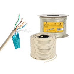 Кабель мережевий Cablexpert FTP 100м, cat 5e, CCA, AWG24, Patchkabel (FPC-5004E-L/100)