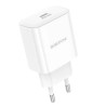 Зарядний пристрій BOROFONE 1xUSB-C PD20W BA81A white (6941991108181)