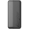 Батарея універсальна Energizer 20000mAh 15W, USB-А, 2*USB-C, Black (UE20050CC)
